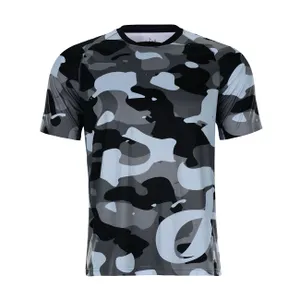 HOLOKOLO Cyklistický dres s krátkym rukávom - HIDE N SEEK MTB - čierna/šedá HOLOKOLO Cyklistický dres s krátkym rukávom - HIDE N SEEK MTB - čierna/šedá