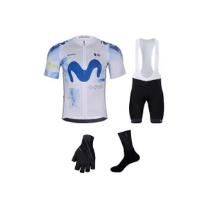 BONAVELO Cyklistický mega set - MOVISTAR 2026 - čierna/biela/modrá BONAVELO Cyklistický mega set - MOVISTAR 2026 - čierna/biela/modrá