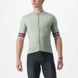 CASTELLI Cyklistický dres s krátkym rukávom - ENTRATA VI - zelená CASTELLI Cyklistický dres s krátkym rukávom - ENTRATA VI - zelená