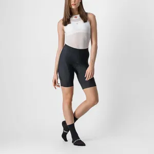 CASTELLI Cyklistické nohavice krátke bez trakov - PRIMA LADY - čierna CASTELLI Cyklistické nohavice krátke bez trakov - PRIMA LADY - čierna