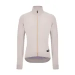 SANTINI Cyklistická zateplená bunda - RTR - ivory SANTINI Cyklistická zateplená bunda - RTR - ivory