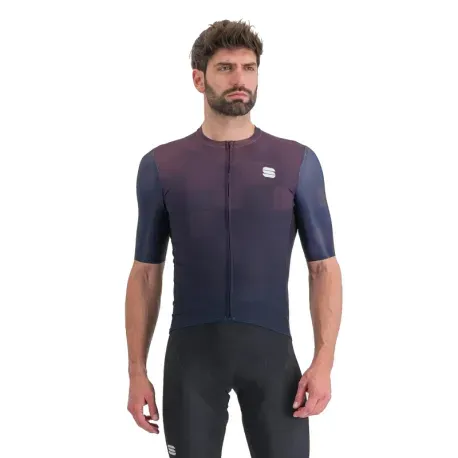Pánsky cyklistický dres s krátkym rukávom SPORTFUL Rocket jersey, galaxy blue mulled grape Pánsky cyklistický dres s krátkym rukávom SPORTFUL Rocket jersey, galaxy blue mulled grape