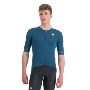 Pánsky cyklistický dres s krátkym rukávom SPORTFUL Monocrom jersey, blue sea Pánsky cyklistický dres s krátkym rukávom SPORTFUL Monocrom jersey, blue sea
