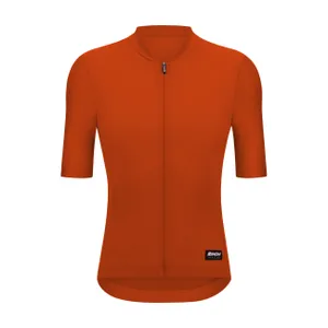 SANTINI Cyklistický dres s krátkym rukávom - RTR - oranžová SANTINI Cyklistický dres s krátkym rukávom - RTR - oranžová