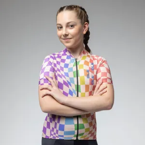 ALÉ Cyklistický dres s krátkym rukávom - MULTIVERSO 2.0 KID - viacfarebná ALÉ Cyklistický dres s krátkym rukávom - MULTIVERSO 2.0 KID - viacfarebná