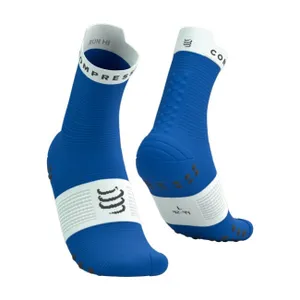 COMPRESSPORT Cyklistické ponožky klasické - PRO RACING SOCKS V4.0 RUN - modrá COMPRESSPORT Cyklistické ponožky klasické - PRO RACING SOCKS V4.0 RUN - modrá