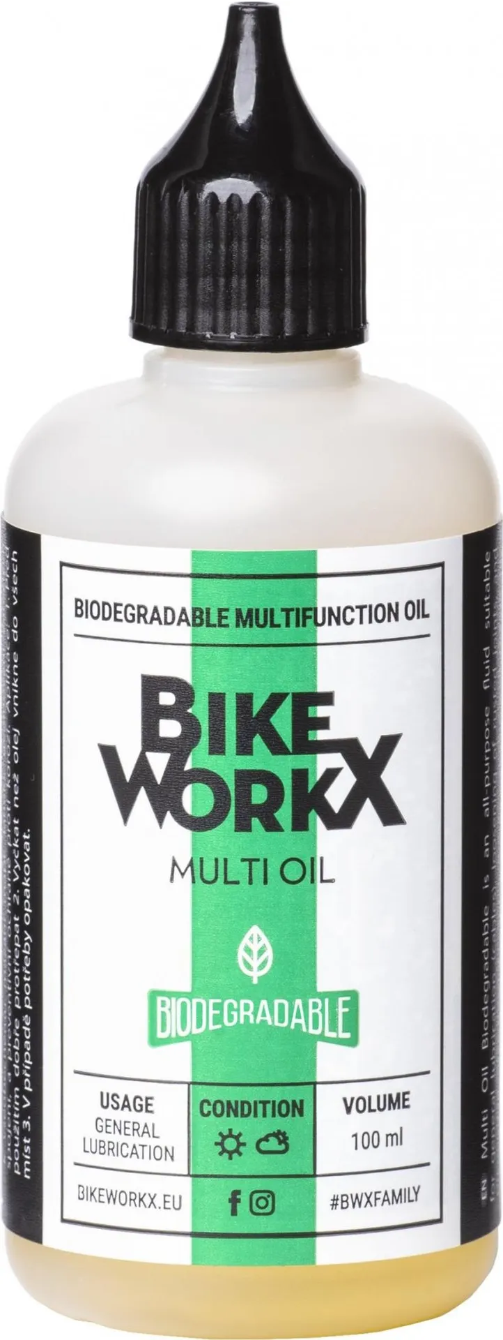 Šport a outdoor | Cyklistika | Čistiace a mazacie prostriedky | Mazivá a oleje - BikeWorkx Multi Oil Bio 100 ml Šport a outdoor | Cyklistika | Čistiace a mazacie prostriedky | Mazivá a oleje - BikeWorkx Multi Oil Bio 100 ml