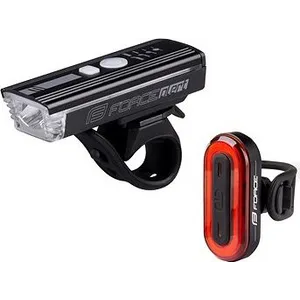 Šport a outdoor | Cyklistika | Cyklodoplnky | Svetlá - Force Futuro sada USB predné + zadné Šport a outdoor | Cyklistika | Cyklodoplnky | Svetlá - Force Futuro sada USB predné + zadné