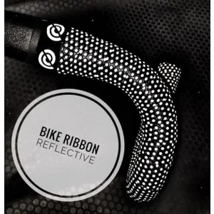 BIKERIBBON omotávky - REFLECTIVE - čierna BIKERIBBON omotávky - REFLECTIVE - čierna