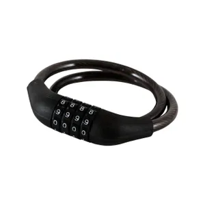 LONGUS zámok na bicykel - CODE 10/650mm - čierna LONGUS zámok na bicykel - CODE 10/650mm - čierna