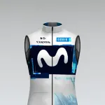 GOBIK Cyklistická vesta - PLUS 2.0 MOVISTAR TEAM 2025 - biela/modrá/svetlo modrá GOBIK Cyklistická vesta - PLUS 2.0 MOVISTAR TEAM 2025 - biela/modrá/svetlo modrá