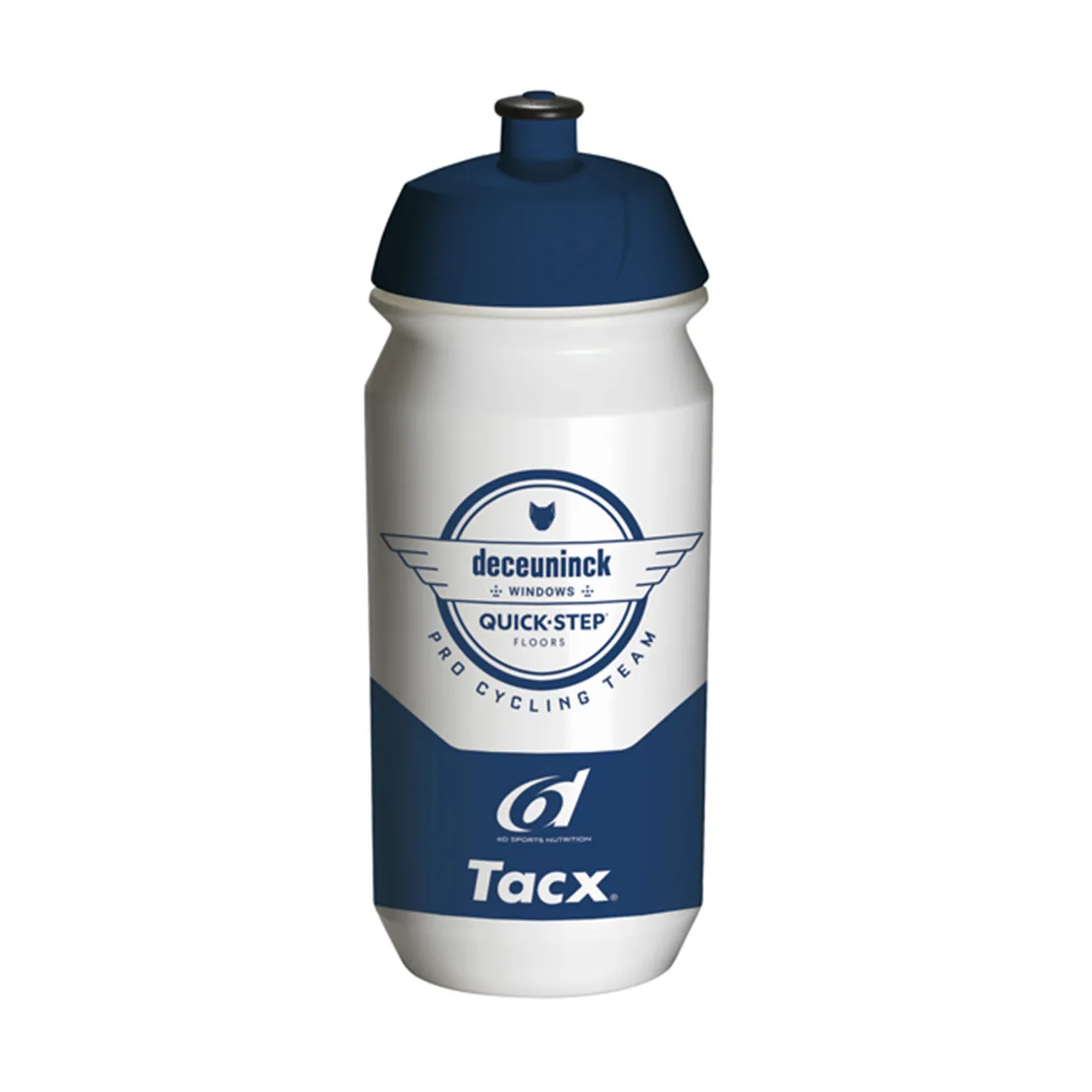 TACX Cyklistická fľaša na vodu - DECEUNINCK-QUICKSTEP - modrá/biela TACX Cyklistická fľaša na vodu - DECEUNINCK-QUICKSTEP - modrá/biela