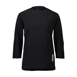 POC Cyklistický dres s krátkym rukávom - RESISTANCE 3/8 - čierna POC Cyklistický dres s krátkym rukávom - RESISTANCE 3/8 - čierna