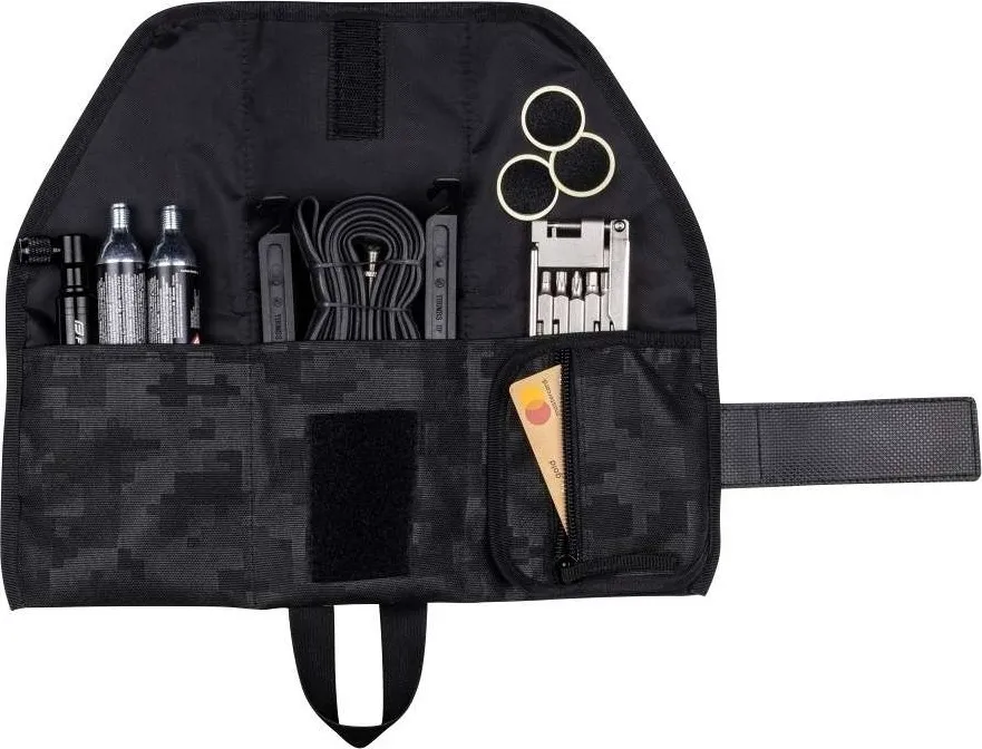 Šport a outdoor | Cyklistika | Cyklodoplnky | Tašky - Force Muse taška podsedlová skladacia, čierna Šport a outdoor | Cyklistika | Cyklodoplnky | Tašky - Force Muse taška podsedlová skladacia, čierna