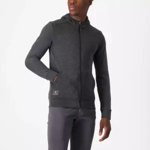 CASTELLI mikina - MILANO 2 FULL ZIP FLEECE - šedá CASTELLI mikina - MILANO 2 FULL ZIP FLEECE - šedá