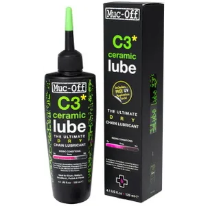 Šport a outdoor | Cyklistika | Čistiace a mazacie prostriedky | Mazivá a oleje - Muc-Off C3 Ceramic Dry Lube 120 ml Šport a outdoor | Cyklistika | Čistiace a mazacie prostriedky | Mazivá a oleje - Muc-Off C3 Ceramic Dry Lube 120 ml