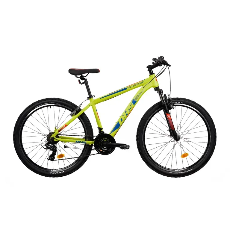 Horský bicykel DHS Teranna 2723 27,5" - model 2022 Green - 18" (165-180 cm) Horský bicykel DHS Teranna 2723 27,5" - model 2022 Green - 18" (165-180 cm)