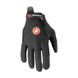 CASTELLI Cyklistické rukavice dlhoprsté - ARENBERG GEL LF - čierna CASTELLI Cyklistické rukavice dlhoprsté - ARENBERG GEL LF - čierna