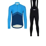 HOLOKOLO Cyklistická zimná bunda a nohavice - ARROW II. WINTER - modrá/čierna HOLOKOLO Cyklistická zimná bunda a nohavice - ARROW II. WINTER - modrá/čierna