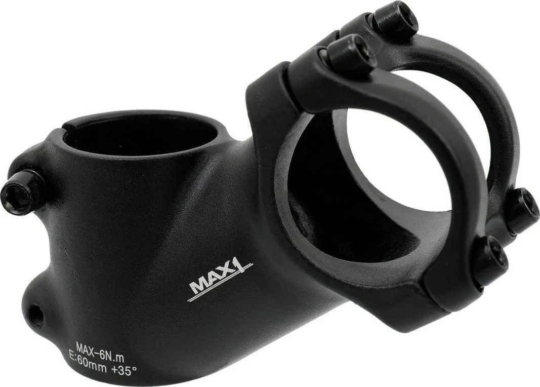 Šport a outdoor | Cyklistika | Diely a komponenty | Predstavce - MAX1 Predstavec High 60/35°/31,8 mm, čierny Šport a outdoor | Cyklistika | Diely a komponenty | Predstavce - MAX1 Predstavec High 60/35°/31,8 mm, čierny