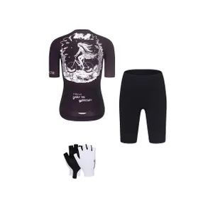 RIVANELLE Cyklistický mega set - MOONLIGHT - čierna/biela RIVANELLE Cyklistický mega set - MOONLIGHT - čierna/biela