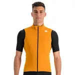 Pánska cyklistická vesta SPORTFUL Fiandre light no rain vest, dark gold Pánska cyklistická vesta SPORTFUL Fiandre light no rain vest, dark gold