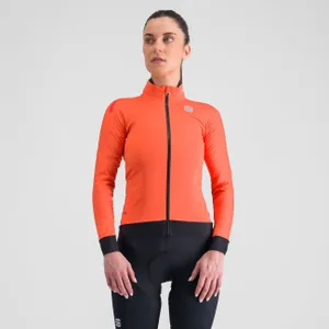 SPORTFUL Cyklistická vetruodolná bunda - FIANDRE PRO - oranžová SPORTFUL Cyklistická vetruodolná bunda - FIANDRE PRO - oranžová