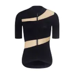 RIVANELLE Cyklistický dres s krátkym rukávom - GLAMOR - čierna/béžová RIVANELLE Cyklistický dres s krátkym rukávom - GLAMOR - čierna/béžová