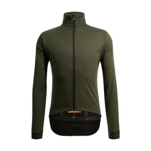 SANTINI Cyklistická zateplená bunda - VEGA TRAIL - zelená SANTINI Cyklistická zateplená bunda - VEGA TRAIL - zelená