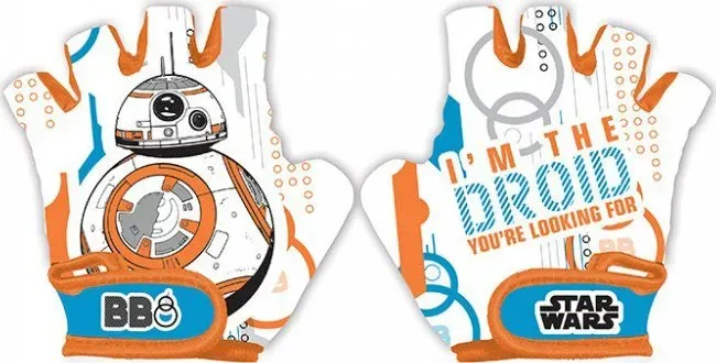 Šport a outdoor | Cyklistika | Oblečenie | Rukavice - Disney Detské cyklistické rukavice na bicykel Star wars BB-8 Šport a outdoor | Cyklistika | Oblečenie | Rukavice - Disney Detské cyklistické rukavice na bicykel Star wars BB-8