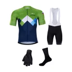BONAVELO Cyklistický mega set - SLOVENIA - zelená/modrá/čierna BONAVELO Cyklistický mega set - SLOVENIA - zelená/modrá/čierna