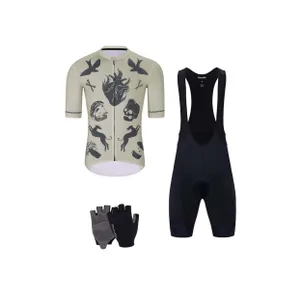 HOLOKOLO Cyklistický mega set - CRUST - ivory/čierna HOLOKOLO Cyklistický mega set - CRUST - ivory/čierna