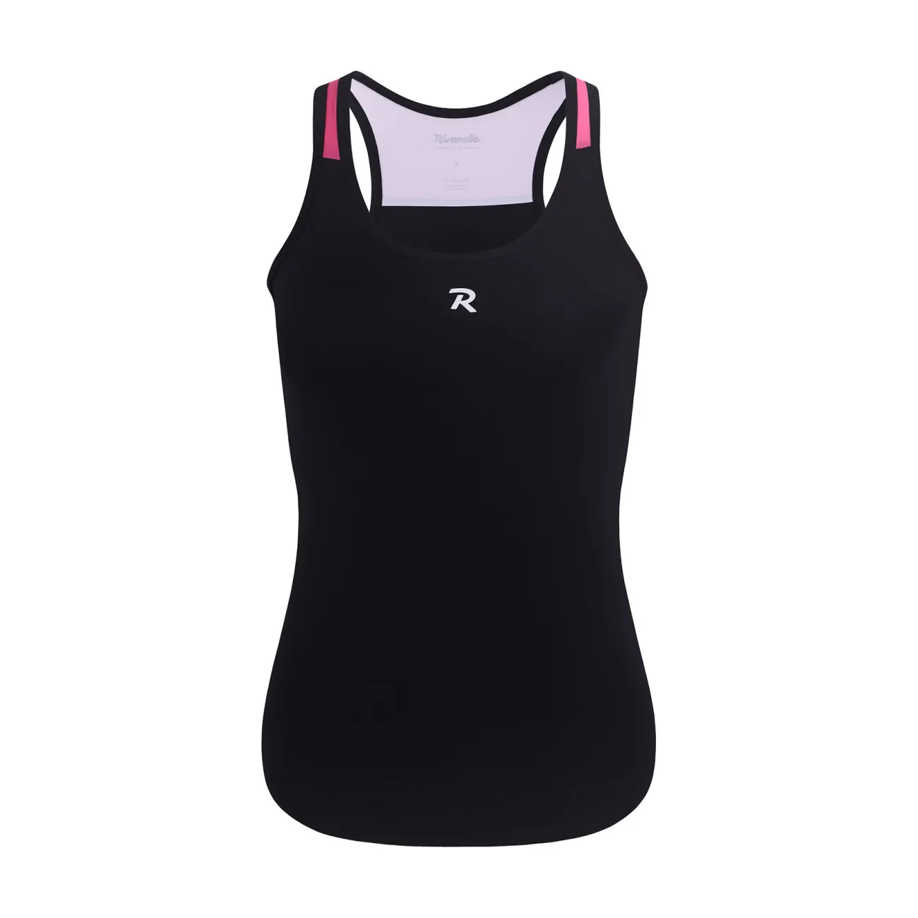 RIVANELLE Cyklistický dres bez rukávov - SPARK ELITE - čierna/ružová RIVANELLE Cyklistický dres bez rukávov - SPARK ELITE - čierna/ružová