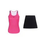 RIVANELLE krátky dres a sukňa - SPARK - čierna/ružová RIVANELLE krátky dres a sukňa - SPARK - čierna/ružová