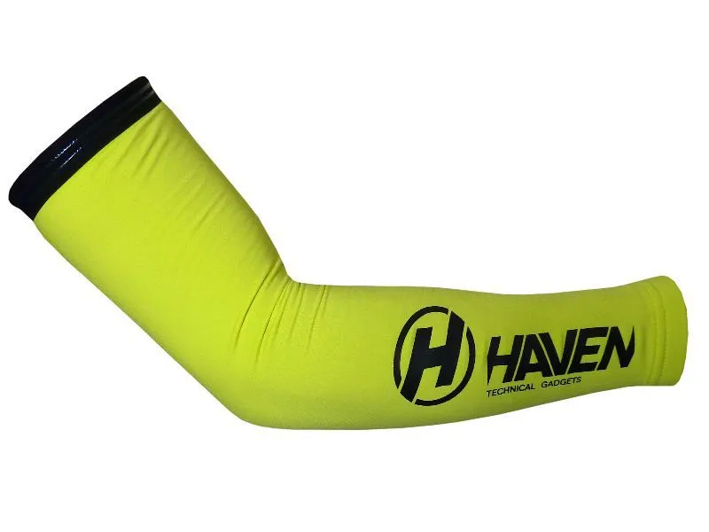 HAVEN Cyklistické návleky na ruky - NEO - zelená HAVEN Cyklistické návleky na ruky - NEO - zelená