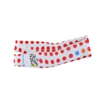 BONAVELO Cyklistické návleky na ruky - TOUR DE FRANCE 2025 - biela/červená BONAVELO Cyklistické návleky na ruky - TOUR DE FRANCE 2025 - biela/červená