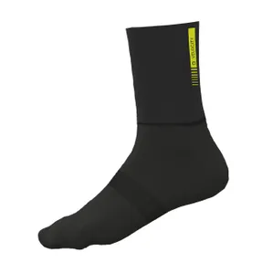 ALÉ Cyklistické ponožky klasické - AERO WOOL H16 - čierna ALÉ Cyklistické ponožky klasické - AERO WOOL H16 - čierna