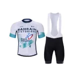 BONAVELO Cyklistický krátky dres a krátke nohavice - B.VICTORIOUS 2025 - čierna/červená BONAVELO Cyklistický krátky dres a krátke nohavice - B.VICTORIOUS 2025 - čierna/červená