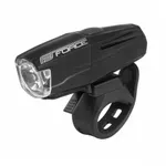 Svetlo na bicykel FORCE SHARK 500LM USB Svetlo na bicykel FORCE SHARK 500LM USB