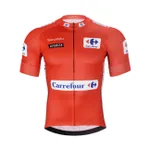 BONAVELO Cyklistický dres s krátkym rukávom - LA VUELTA - červená BONAVELO Cyklistický dres s krátkym rukávom - LA VUELTA - červená