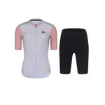 RIVANELLE Cyklistický krátky dres a krátke nohavice - TECHNICAL - zelená/čierna RIVANELLE Cyklistický krátky dres a krátke nohavice - TECHNICAL - zelená/čierna