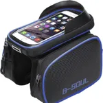 Šport a outdoor | Cyklistika | Cyklodoplnky | Tašky - B-Soul Tube 1,0 taška na rám modrá Šport a outdoor | Cyklistika | Cyklodoplnky | Tašky - B-Soul Tube 1,0 taška na rám modrá