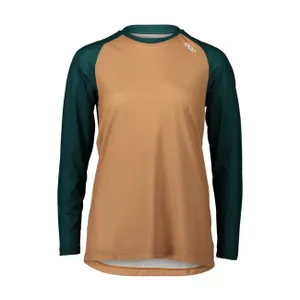 POC Cyklistický dres s dlhým rukávom letný - MTB PURE LADY - zelená/hnedá POC Cyklistický dres s dlhým rukávom letný - MTB PURE LADY - zelená/hnedá