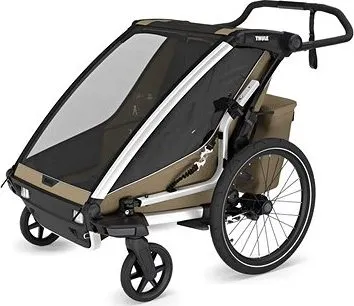 Šport a outdoor | Cyklistika | Vozíky za bicykel - Thule Chariot Cross2 double Khaki 2024 Šport a outdoor | Cyklistika | Vozíky za bicykel - Thule Chariot Cross2 double Khaki 2024