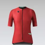 GOBIK Cyklistický dres s krátkym rukávom - ATTITUDE 2.0 - červená/bordová/oranžová GOBIK Cyklistický dres s krátkym rukávom - ATTITUDE 2.0 - červená/bordová/oranžová