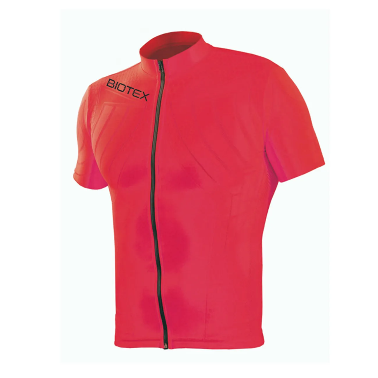 BIOTEX Cyklistický dres s krátkym rukávom - EMANA - červená BIOTEX Cyklistický dres s krátkym rukávom - EMANA - červená