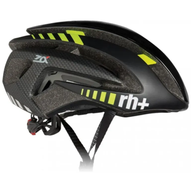 Cyklistická prilba RH+ Z Alpha, shiny black matt black yellow fluo Cyklistická prilba RH+ Z Alpha, shiny black matt black yellow fluo