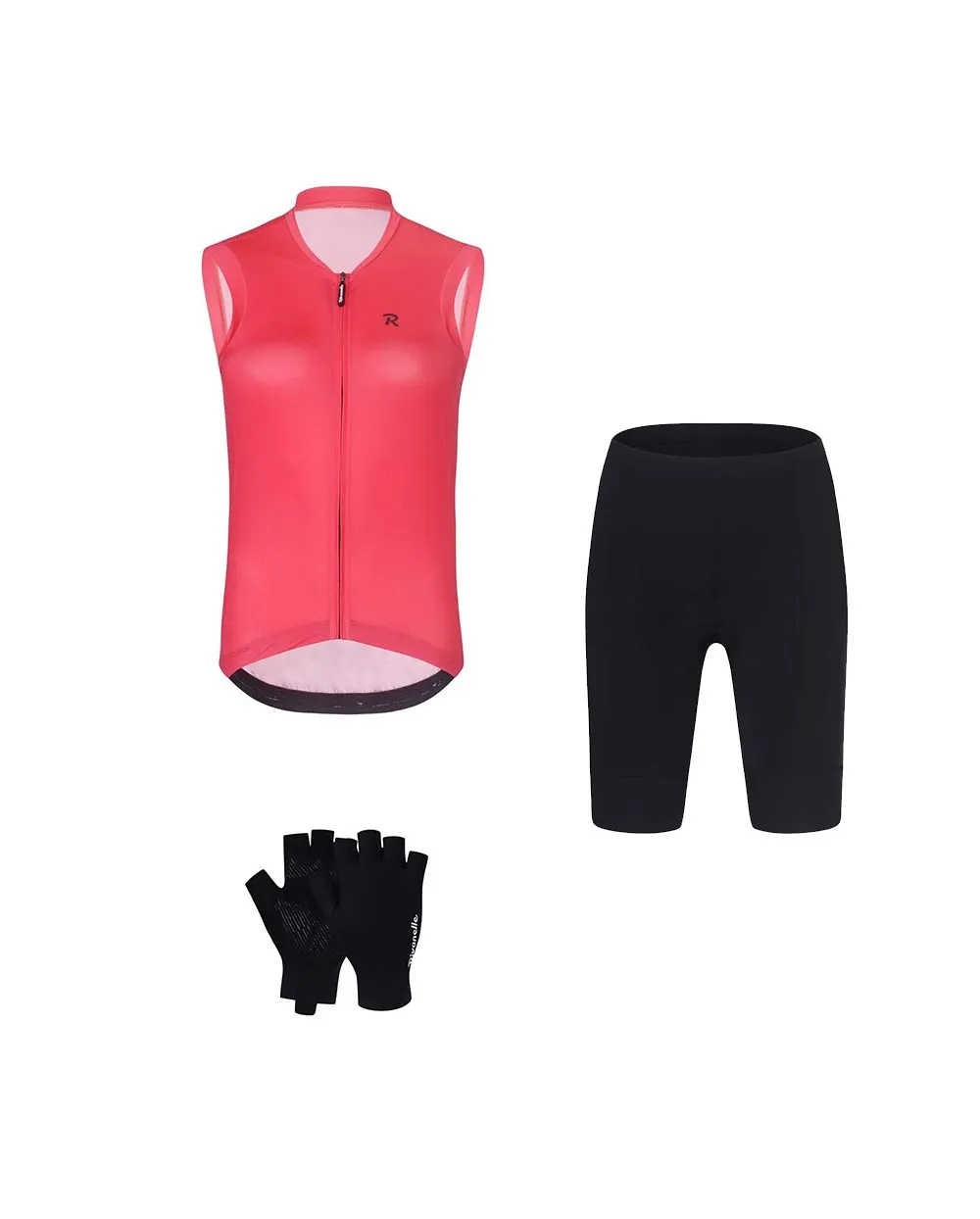 RIVANELLE Cyklistický mega set - PURE - čierna/ružová RIVANELLE Cyklistický mega set - PURE - čierna/ružová