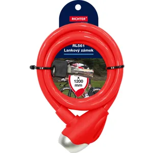 Šport a outdoor | Cyklistika | Cyklodoplnky | Zámky - Richter Czech RL.561.10x1200.CRV Šport a outdoor | Cyklistika | Cyklodoplnky | Zámky - Richter Czech RL.561.10x1200.CRV