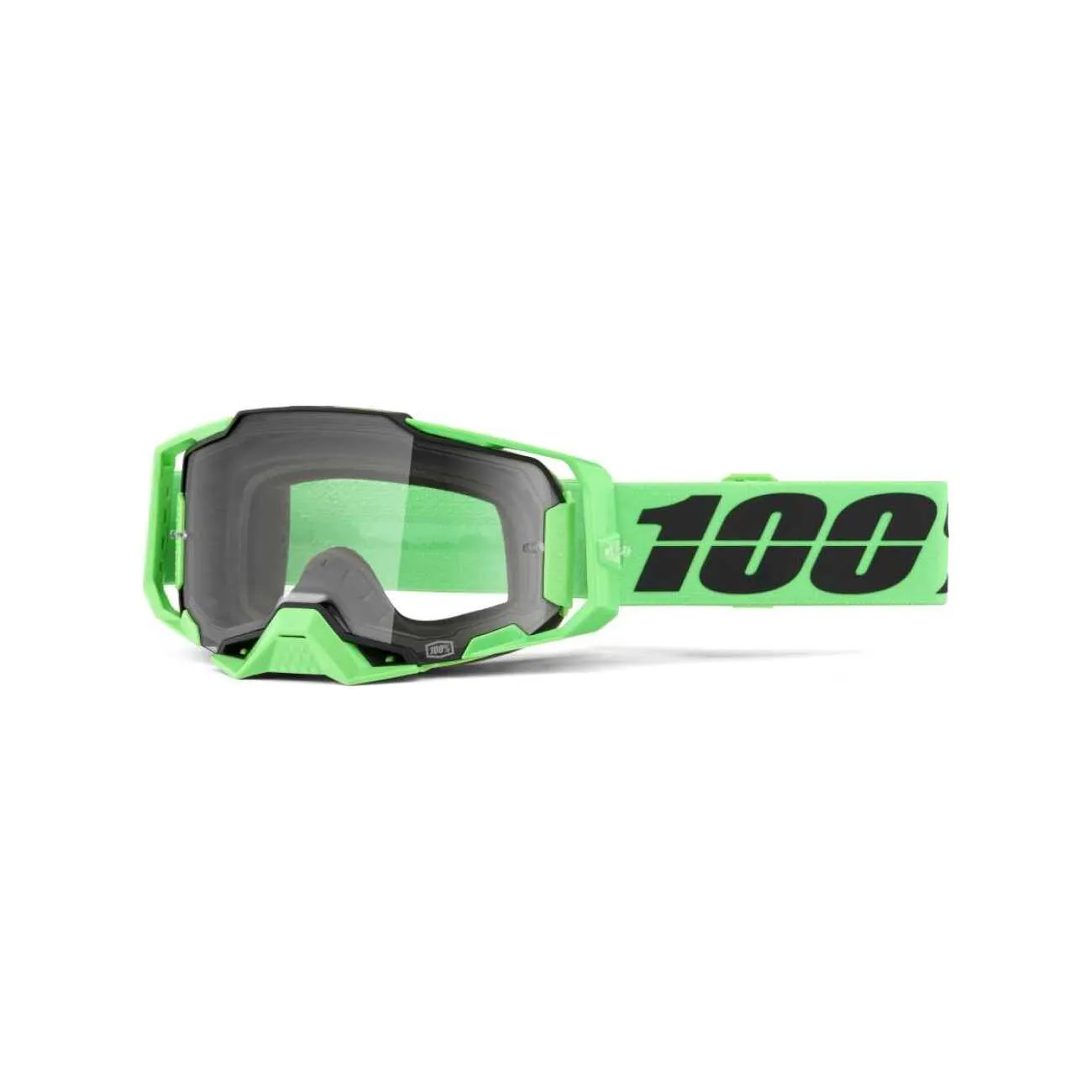 100% SPEEDLAB Cyklistické okuliare - ARMEGA - zelená/čierna 100% SPEEDLAB Cyklistické okuliare - ARMEGA - zelená/čierna